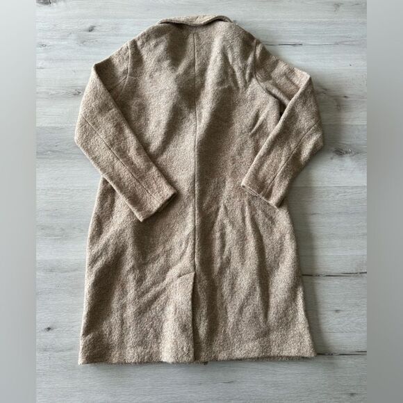 Rachel Zoe Single Button Car Coat Camel S EUC - Picture 4 of 6
